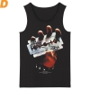 Uk Metal ærmeløse grafiske tees Awesome Judas Priest Tank Tops