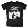 T-shirt unica Darkthrone Too Old Too Cold T-shirt in metallo nero