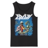 Unieke Edguy mouwloze T-shirts Hard Rock Tank Tops