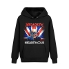 アメリカMegadeth Hoodieメタルミュージックスウェットシャツ