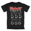 UsグラフィックティーススリップノットバンドIf 555 Then I'M 666 Tシャツ