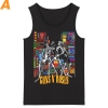 Us Hard Rock Sleeveless Graphic Tees Unique Guns N' Roses Tank Tops