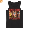 Us Hard Rock Sleeveless Graphic Tees Unique Guns N' Roses Tank Tops