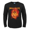 T-Shirt Us Megadeth T-shirt in metallo con grafica