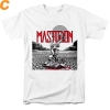 T-Shirt Mastodon con grafica in metallo Us Tees