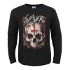 Us Metal Punk Rock Graphic Tees Quality Slayer Band Ritual Skull Camiseta