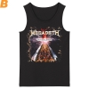 Us Metal Rock Sleeveless Tees Megadeth Tank Tops