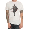 Joc video Assassin's Creed White Print T-Shirt