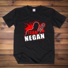 Walking Dead Negan T Shirt Men Navy Blue Tee