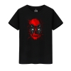 Camisa de algodão Marvel Super-herói Deadpool Camisas