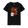 Marvel Hero Deadpool Tees Camisetas de Algodão