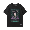 JoJo Tshirt Vintage Anime Kujo Jotaro Áo thun