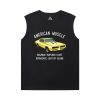 Moteur de voiture de qualité Tshirts Car Men’s Sleeveless Muscle T Shirts