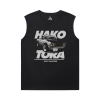 Car Tees Personalizate GTR Negru SleeveLess T Shirt