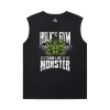 Marvel Hulk Womens Crew Neck Sleeveless T Shirts The Avengers Tee Shirt