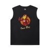 The Avengers Tshirts Marvel Iron Man Billige Ærmeløse T-shirts