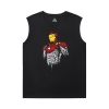 Marvel Iron Man T-Shirt die Avengers ärmellose Rundhals-T-Shirt