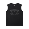 Car T Shirt Without Sleeves Cool Ford Tee