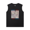 Hot Topic Anime camisetas queridas no Franxx Men's Sleeveless Camisetas algodão