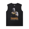 Thanos Tees Marvel The Avengers Rund hals ærmeløs T-shirt