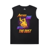 Marvel Thanos T-Shirt The Avengers Sleeveless Tee Shirts Mens