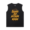 Marvel Thanos T-Shirt The Avengers Sleeveless Tshirt Men