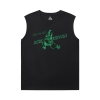 Vintage Anime Kujo Jotaro Tshirt JoJo Bizarre Adventure Cool Sleeveless T Shirts