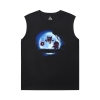 Cotton Gengar Tshirts Pokemon Youth Sleeveless T Shirts