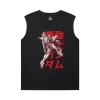 Anime Tshirt Gundam Sleeveless Round Neck T Shirt