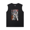 Gundam Vintage Sleeveless T Shirts Anime Tee Shirt