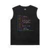 Cotton Tshirt Geek Programmer Mens Sleeveless T Shirts