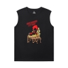 Deadpool Kolsuz T Shirt Erkekler Spor Salonu Marvel Tees için