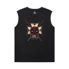 Deadpool Shirt Marvel Sleeveless T Shirt Mens Gym