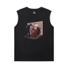 Deadpool T-Shirts Marvel Mens Sleeveless Thể thao T Shirts