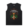 Harry Potter T-Shirt Quality Black Sleeveless T Shirt Mens