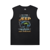 Carro Vintage Camisetas sem Mangas Cool Jeep T-Shirt