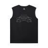 Racing Car Tee Cotton Jeep Mens Oversized Sleeveless T Shirt