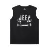 Masina Negru Sleeveless T Shirt Cool Jeep Tee Shirt