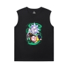 Personalised Tshirts Rick and Morty Sleeveless Round Neck T Shirt