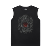 Áo thun Cthulhu Mythos Cotton Necronomicon Sleeveless Tshirt