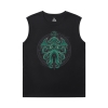 Cthulhu Mythos Round Neck Sleeveless T Shirt Camiseta Necronomicon Personalizada