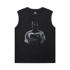 Justice League Batman Tee Marvel ärmelloses T Shirt schwarz