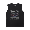 Justice League Batman T-Shirt Marvel Men'S Sleeveless T Shirts Cotton