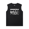 Personalised Annoying Dog Skull Tshirts Undertale Oversized Sleeveless T Shirt