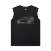 Racing Car T-Shirt Cotton Volkswagen Beetle Sleeveless Tshirt For Men