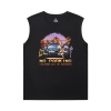 Street Fighter Tees Cotton Round Neck Sleeveless T Shirt