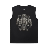 Thế giới Warcraft Tee Shirt Blizzard Sleeveless Tshirt Đối với nam giới