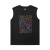 World Of Warcraft Men'S Sleeveless T Shirts For Gym Blizzard T-Shirts