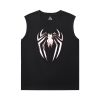 Marvel Spiderman T-Shirt Homem-Aranha: Camiseta sem mangas para academia