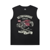 Racing Car Men's Sleeveless Camisetas para gym XXL motor de carro Tees